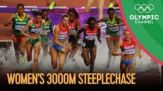 Womens 3000m Steeplechase  London 2012 Olympics [upl. by Dnanidref]