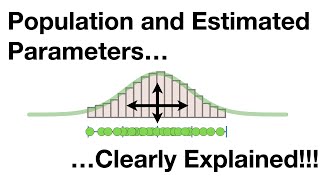 Population and Estimated Parameters Clearly Explained [upl. by Livvy]