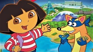 Dora The Explorer World Adventure 2006 PC  Videogame Longplay [upl. by Eelra53]