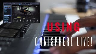 Using Omnisphere Standalone to Run Softsynths Live [upl. by Nyrret]