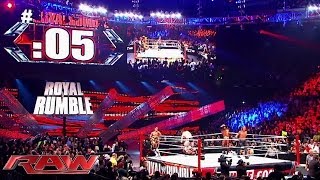 Royal Rumble by the numbers Raw Jan 20 2014 [upl. by Culliton501]