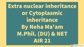 Heredity and Its Importance in Transferring of Characteristics [upl. by Enytsirhc]