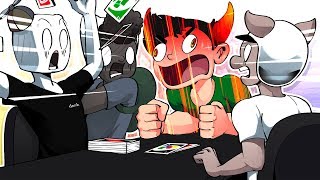 UNO but everyone just yells at each other UNO Funny Moments [upl. by Omoj861]