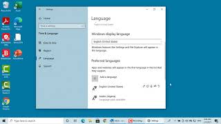 How to Install and Use a different Language Keyboard in Windows 10 [upl. by Gaylor731]