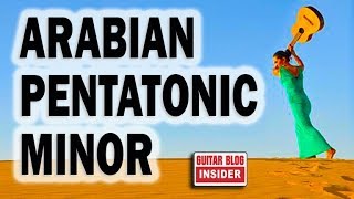 The Arabian Pentatonic Scale EASY [upl. by Bunow]