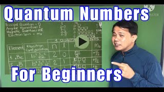 Quantum Numbers  For Beginners EnglishTagalog [upl. by Ertnom669]