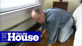 How to Quiet Heating Pipes  This Old House [upl. by Noreg]