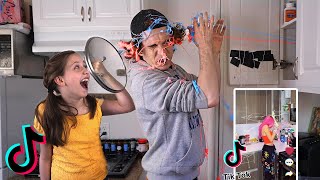 Trying Viral Tik Tok Pranks 😂 [upl. by Felton]