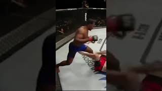 derrick lewis vs francis ngannou knockouts [upl. by Akinyt773]