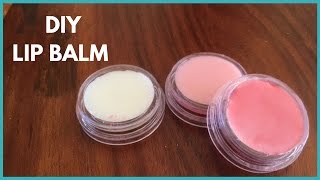 DIY  Natural Lip Balm Using Bees Wax [upl. by Angela]