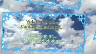 Volare with lyrics and English translation [upl. by Hennessey]