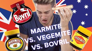 Marmite Vs Vegemite Vs Bovril [upl. by Hannad368]