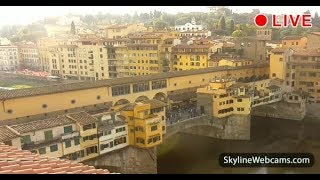 Live Webcam from Ponte Vecchio  Firenze [upl. by Jonati]