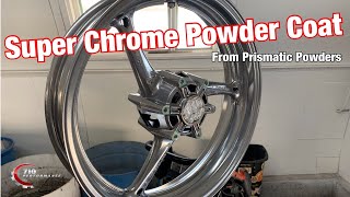 How to Powder Coat Super Chrome from Prismatic Powders [upl. by Aidyn]