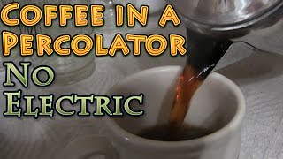 How to Make Coffee in a Percolator [upl. by Allison]